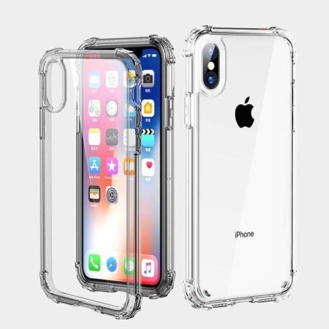 Clear Shockproof iPhone case