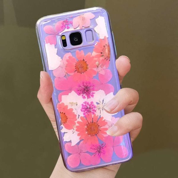 Dried Pressed Flowers Phone Case