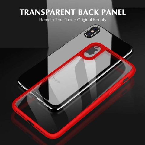 Transparent iPhone case