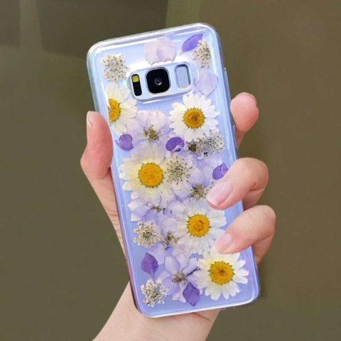 Silicone Handmade Floral Case