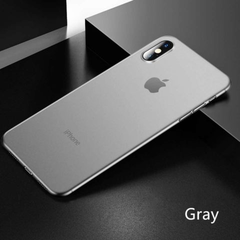 Gray 0.26mm Ultra Thin iPhone Case