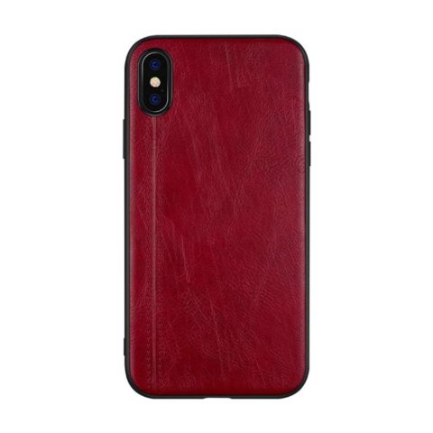 Red Premium Leather Case