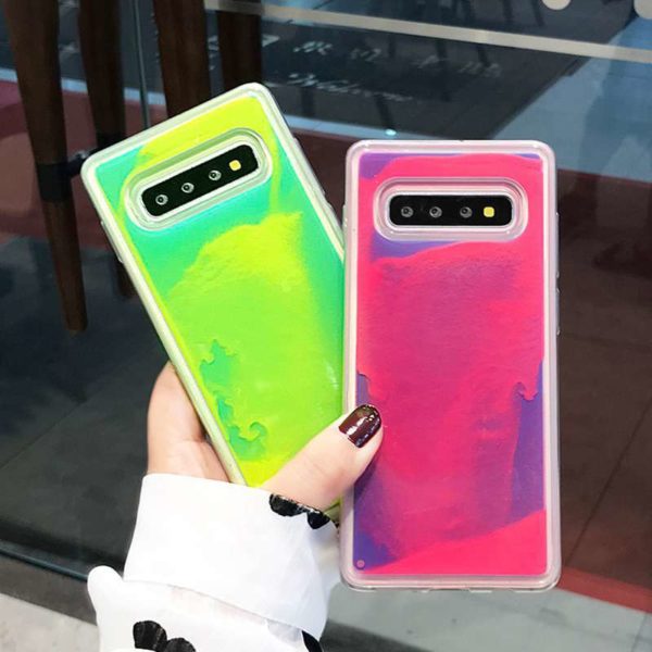 Neon Sand Case Waterfall for samsung