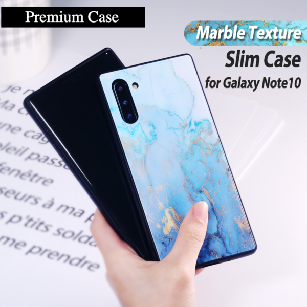 Marble texture slim case
