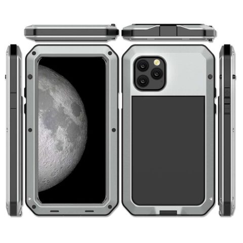 Silver Luxury 360 Full Protective Case