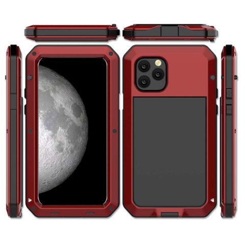 Red Luxury 360 Full Protective Case