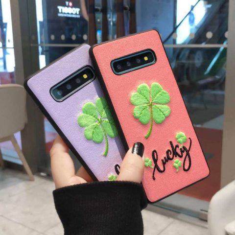 Embroidery samsung case