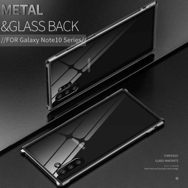 Aluminum Frame + Tempered Glass Case
