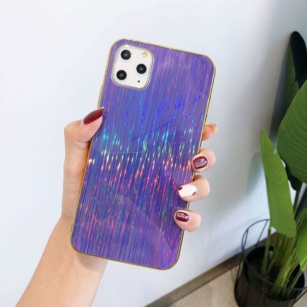 Purple Luxury Starry Cover For iPhone