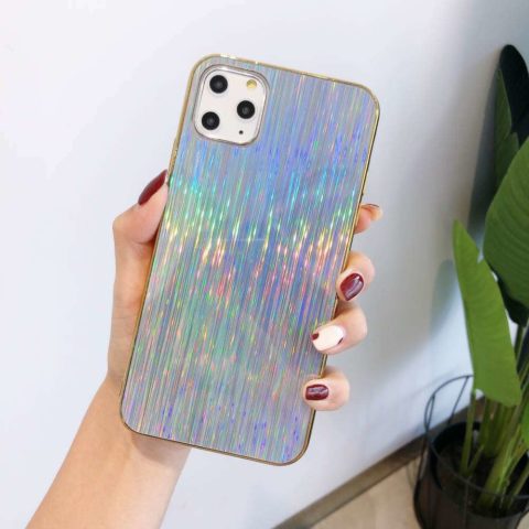 Silver Luxury Starry Cover For iPhone