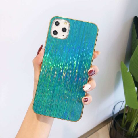 Green Luxury Starry Cover For iPhone