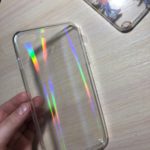 Transparent Rainbow Laser Case for iPhone X, XR, XS, XS Max, 11, 11 Pro, 11 Pro Max photo review